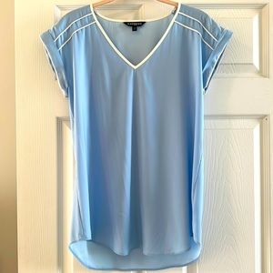Express light blue blouse
